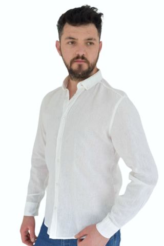 Erkek Spor Gömlek Silim Fit 9843 BGL-ST02726