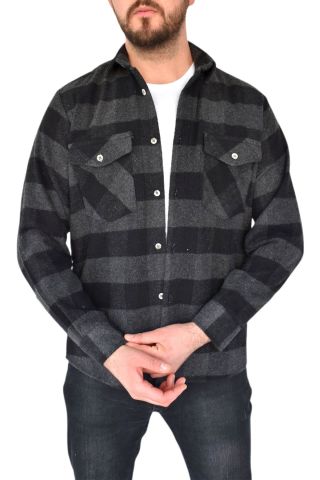 Erkek Oduncu Çift Cep Kapaklı Regular Fit Gömlek BGL-ST02338