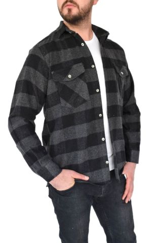 Erkek Oduncu Çift Cep Kapaklı Regular Fit Gömlek BGL-ST02338