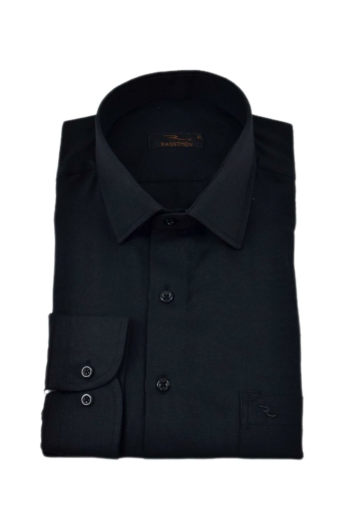 Erkek Klasik Tek Cepli Uzun Kol Gömlek BGL-ST04335