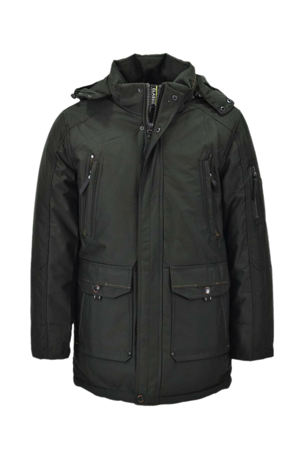 Erkek Kapüşonlu Spor Mont 85111 BGL-ST04165