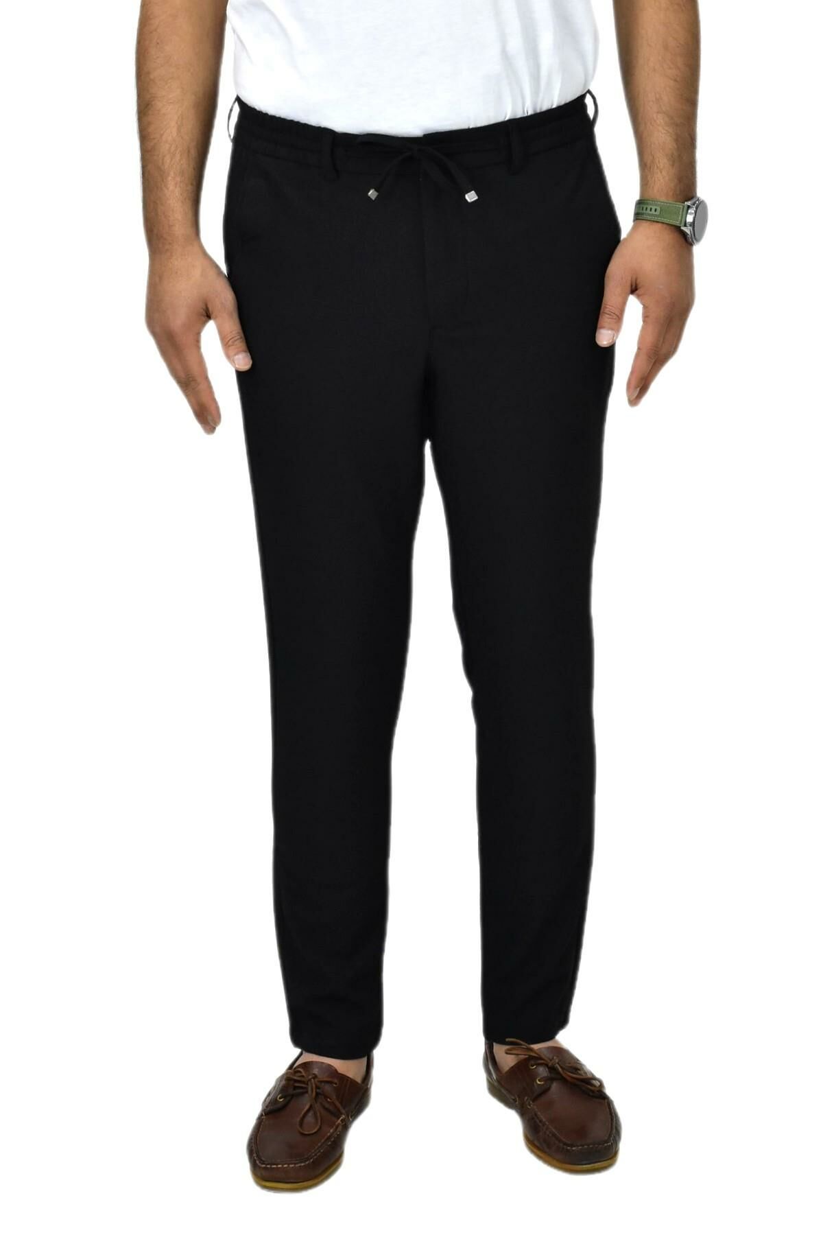 Erkek Jogger Regular Fit Kanvas Pantolon 110 BGL-ST04766