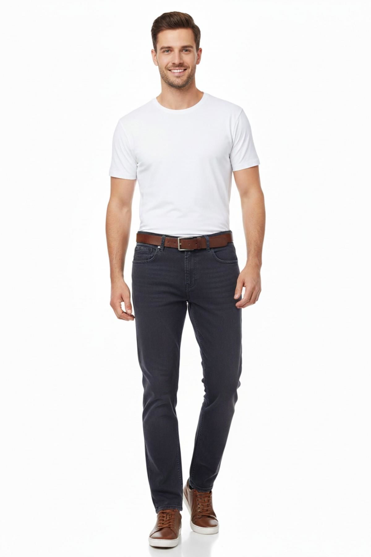 Erkek Regular Fit Jeans Pantolon 1815 BGL-ST04972