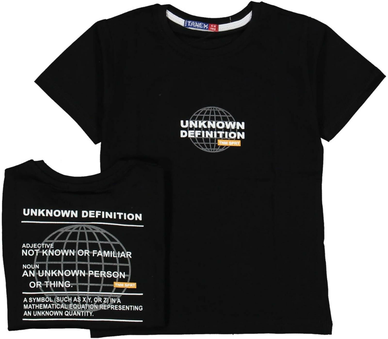 Erkek Çocuk Ön Arka Baskılı Tişört BGL-ST04455