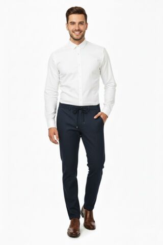 Erkek Kışlık Jogger Regular Fit Pantolon 1256 BGL-ST04973