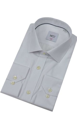 Erkek Slim Fitt Uzun Kol Kulplu Gömlek 2396 BGL-ST04379