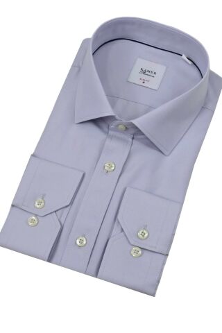 Erkek Slim Fitt Uzun Kol Kulplu Gömlek 2396 BGL-ST04379