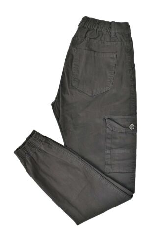 Erkek Paça Lastikli Kanvas Kargo Pantolon BGL-ST03045