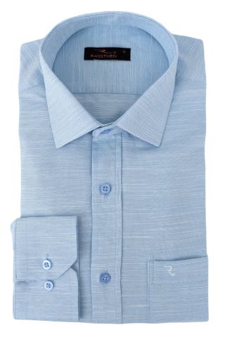 Erkek Klasik Uzun Kol Armürlü Gömlek BGL-ST02527