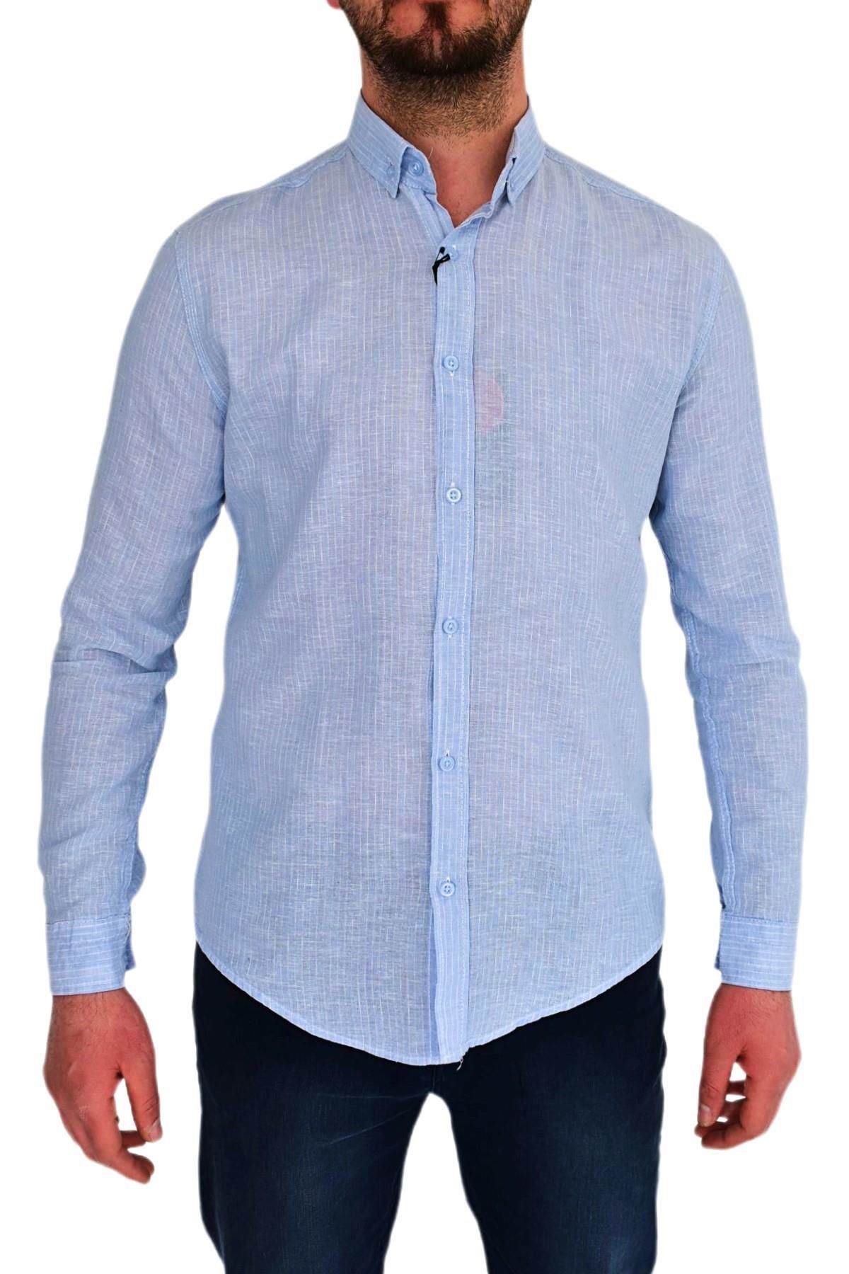 Erkek Spor Gömlek Silim Fit 9950 BGL-ST01842