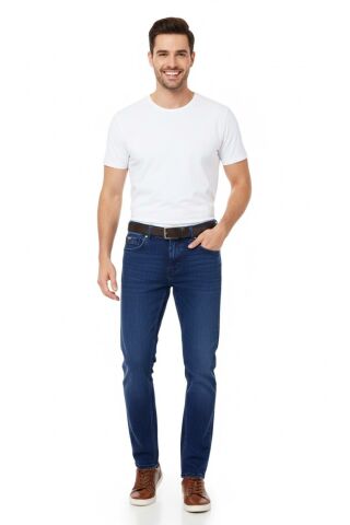 Erkek Comfort  Fit Jeans Pantolon 1601 BGL-ST04969