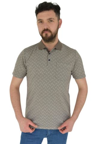 Erkek Polo Yaka Cepli Tişört BGL-ST02793