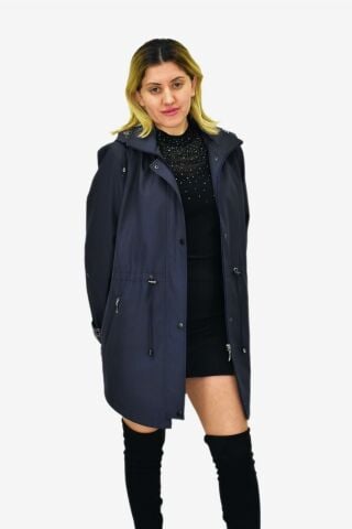 Kadın Mevsimlik Kapüşonlu Mont BGL-ST04063