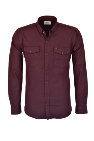 Erkek Büyük Beden Spor Likralı Çift Cepli Gömlek 004 BGL-ST03523