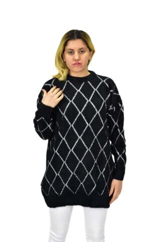 Kadın Baklava Desen Kazak 5060 BGL-ST04070