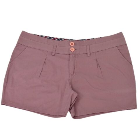 Kadın Kanvas Pileli Şort BRG-344503