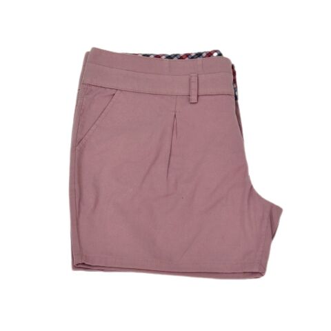 Kadın Kanvas Pileli Şort BRG-344503