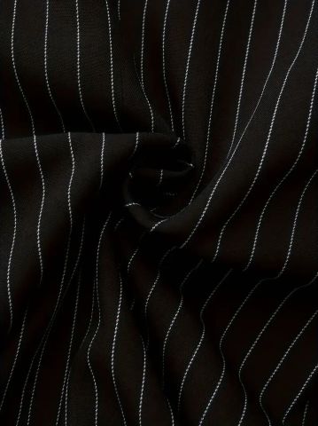 Erkek Kruvaze Silim Fitt Çizgili Takım Elbise BGL-ST04764