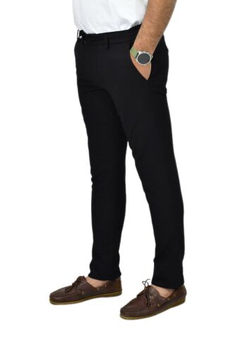 Erkek Siyah Jogger Lastikli Pantolon 1977 BGL-ST03731