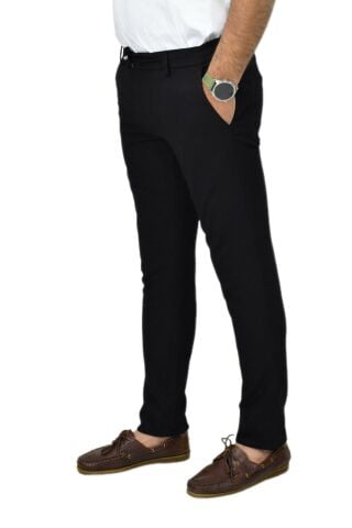 Erkek Siyah Jogger Lastikli Pantolon 1977 BGL-ST03731