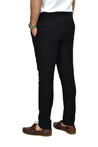 Erkek Siyah Jogger Lastikli Pantolon 1977 BGL-ST03731