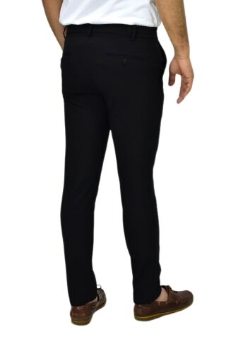 Erkek Siyah Jogger Lastikli Pantolon 1977 BGL-ST03731
