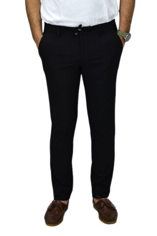 Erkek Siyah Jogger Lastikli Pantolon 1977 BGL-ST03731