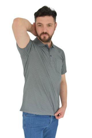 Erkek Polo Yaka Cepli Tişört BGL-ST02794