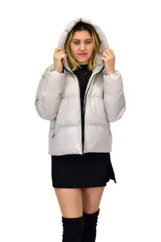 Kadın Spor Kapüşonlu Mont  M5009 BGL-ST03988