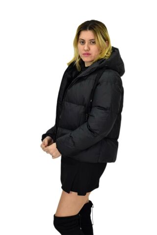 Kadın Spor Kapüşonlu Mont  M5009 BGL-ST03988