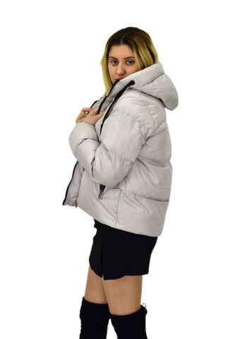 Kadın Spor Kapüşonlu Mont  M5009 BGL-ST03988