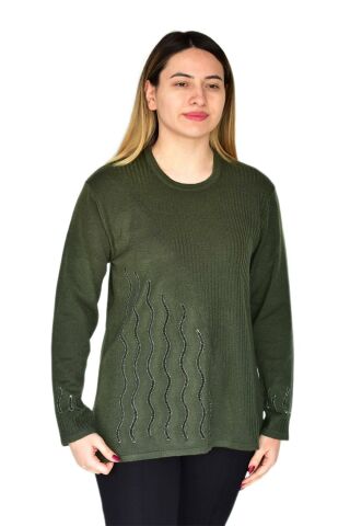 Kadın Triko Kazak BGL-ST03374