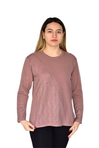 Kadın Triko Kazak BGL-ST03374