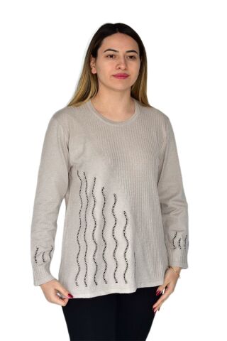 Kadın Triko Kazak BGL-ST03374