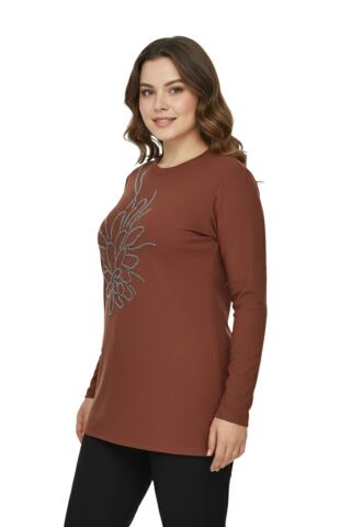 Kadın Önü Nakışlı Bluz BGL-ST05091