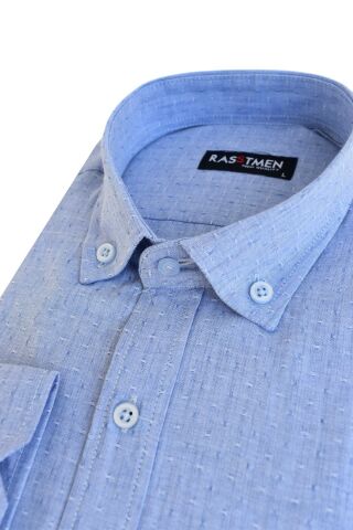 Erkek Kılasik Armürlü Uzun Kol Gömlek BGL-ST02202