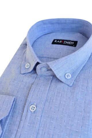 Erkek Kılasik Armürlü Uzun Kol Gömlek BGL-ST02202