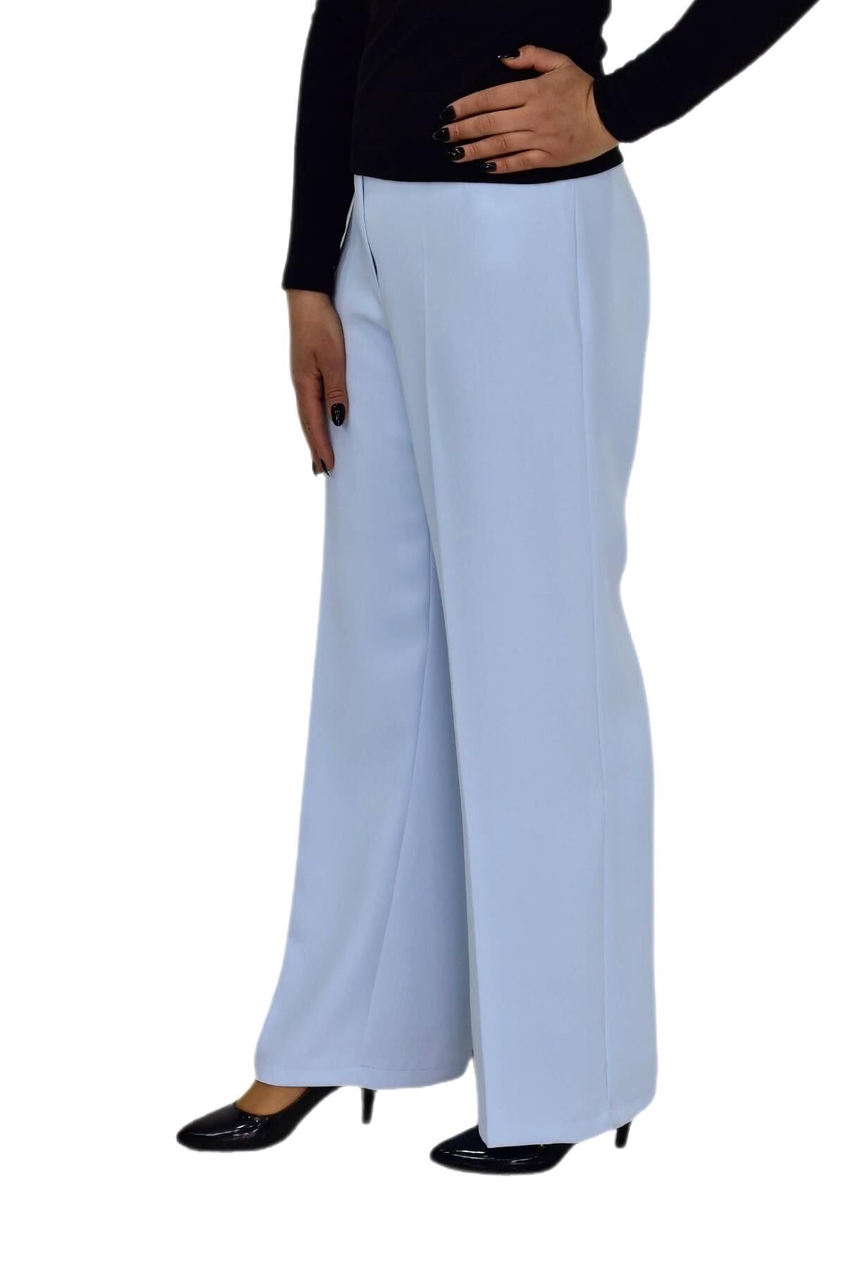 Kadın Kumaş Pantolon Korsaj Bel Klasik BGL-ST01364