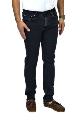 Erkek Siyah Jeans Pantolon Regular Fitt 320 BGL-ST04490