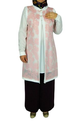 Kadın Krep Güpür İkili Tunik MSK-0262