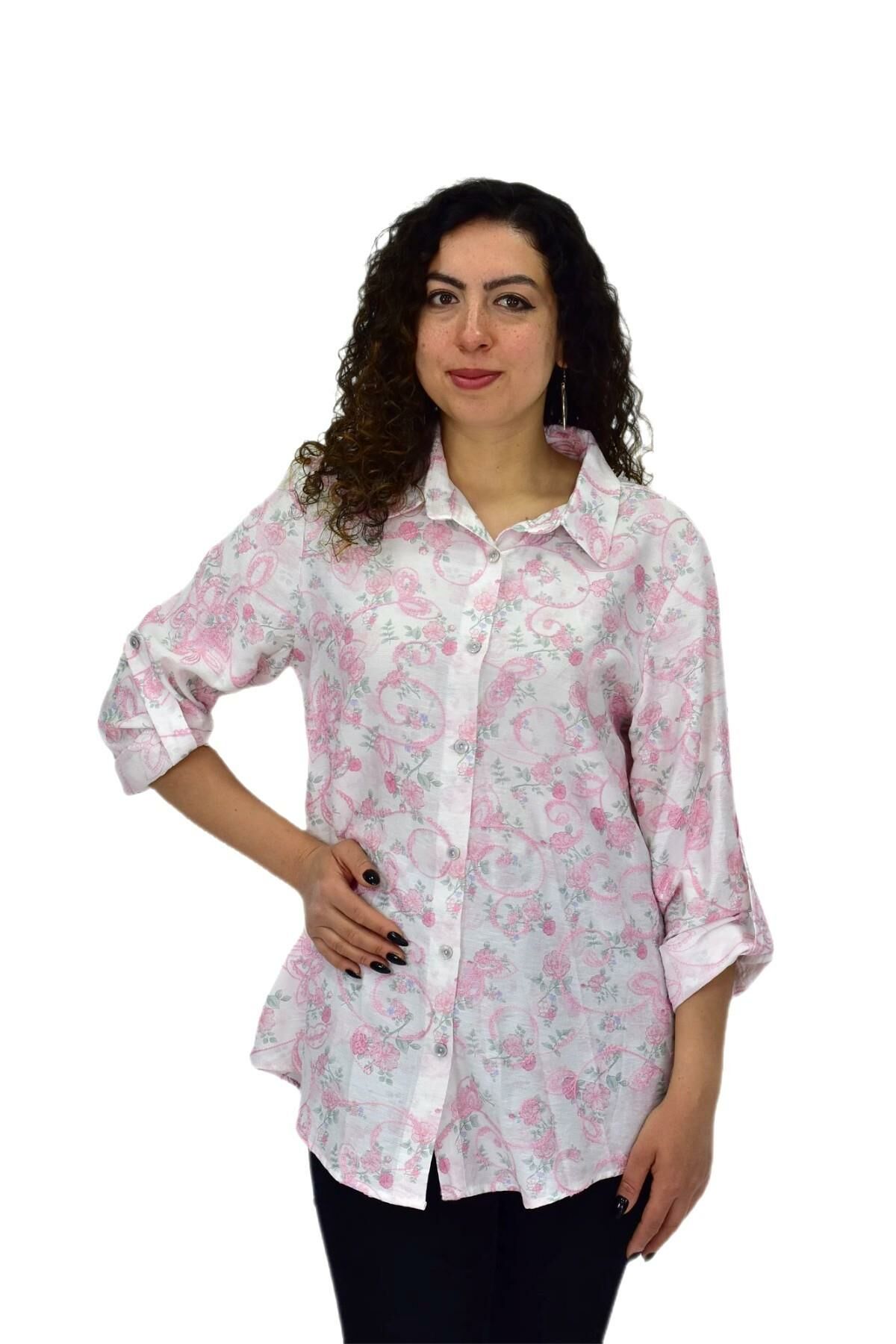 Kadın Uzun Kol Gömlek BGL-ST04665