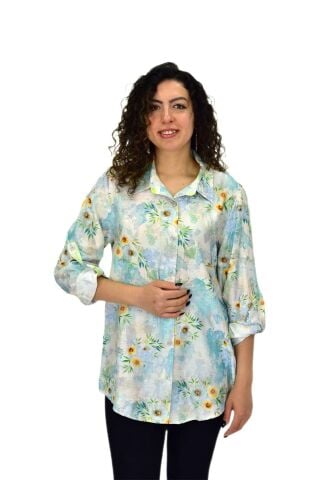Kadın Uzun Kol Gömlek BGL-ST04665