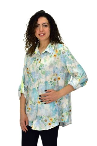 Kadın Uzun Kol Gömlek BGL-ST04665