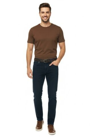 Erkek Comfort  Fit Jeans Pantolon 1101 BGL-ST05017