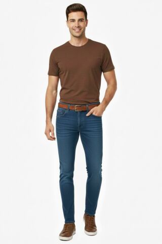Erkek Comfort  Fit Jeans Pantolon 1101 BGL-ST05017
