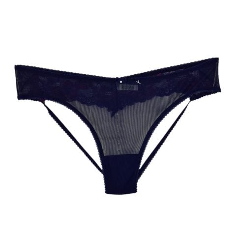 Kadın Ön Güpürlü Boncuklu Lastikli  Fantazi Külot 7023 BGL-ST04366