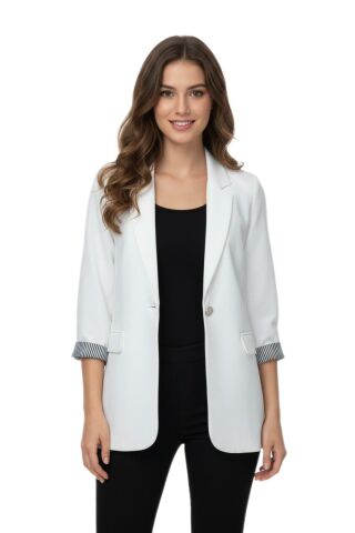 Kadın Ayrobin Tek Dügmeli Ceket BGL-ST03726