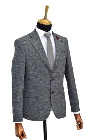 Erkek Tek Spor Ceket Çift Yırtmaçlı BGL-ST03972