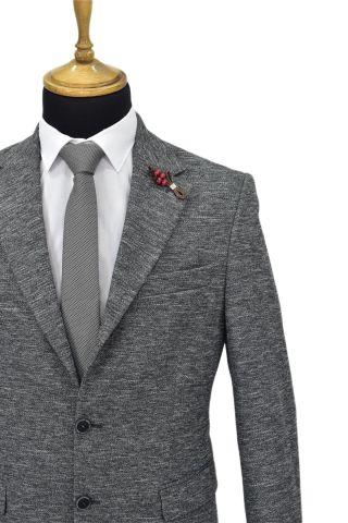 Erkek Tek Spor Ceket Çift Yırtmaçlı BGL-ST03972