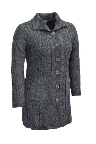 Kadın Cepli Triko Yakalı Hırka BGL-ST04126